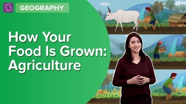 'How Your Food Is Grown: Agriculture | Class 6 | Learn With BYJU\'S'