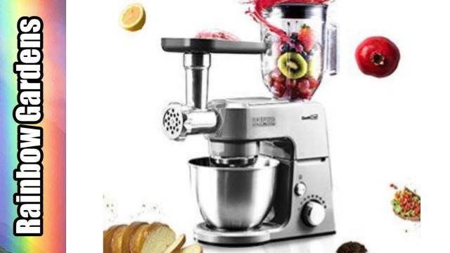 '4-in-1 Geek Chef, Mixer, Meat Grinder, Blender, Food Processor'