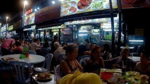 '4K video: Alor street night market, Malaysia, May, 2017'