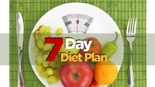 '7 Day Diet Plan - Freedom Health Mantra #13'