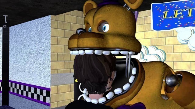 '[C4D FNaF] Hot Food but it\'s Fredbear instead of Michael Rosen'