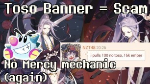 'Food Fantasy | Toso Banner is a SCAM (again...) no mercy mechanic! Don\'t pull'