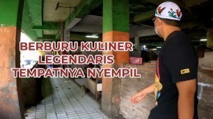 'KULINER LEGENDARIS LOKASINYA NYEMPIL DI DALAM PASAR !! INDONESIAN STREET FOOD'