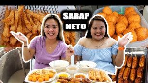 'FILIPINO STREET FOOD MUKBANG | Kikiam, Kwek Kwek, Isaw, BBQ etc!'