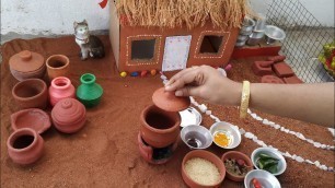 'Rice and rasam miniature cooking tiny food #TheTinyFoods'