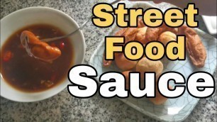 'STREET FOOD SAUCE | FISHBALL | KIKIAM | SQUID BALL | RECIPE'