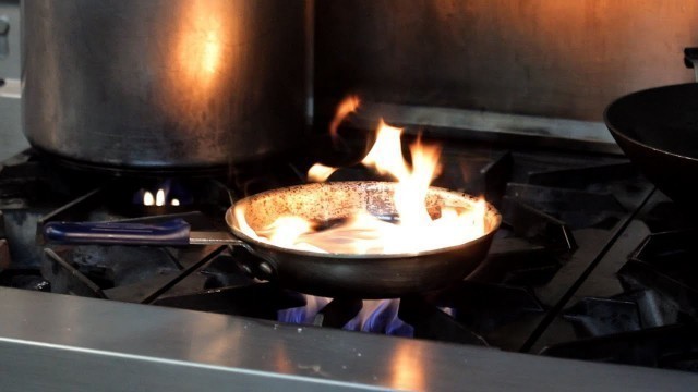 'How to Prevent & Douse a Kitchen Fire | Deep-Frying'