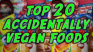 'Top 20 Accidentally Vegan Foods!  |  Vegan Junk Food and Snacks  |  Doritos/Oreos/Pop Tarts'