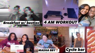 'VLOG : CycleBar, spending all my money on food with friends'