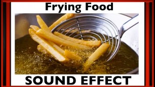 'Frying Food Sound Effect | Sfx | HD'