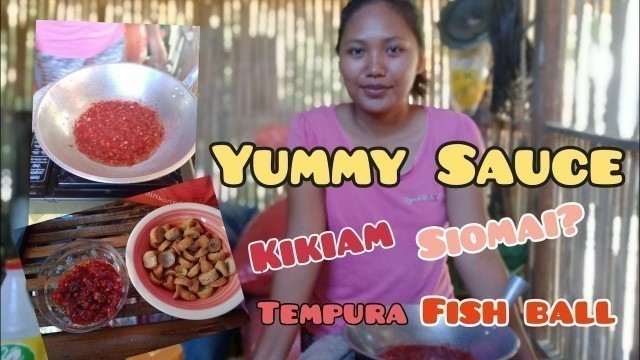 'How to cook street food sauce | siomai, kikiam, tempura, fishball, bola-bola, kwek²'