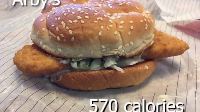 'Calories in fast food fish sandwiches'