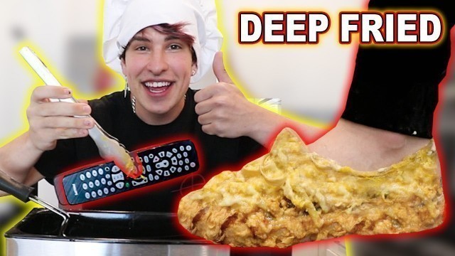 'DEEP FRYING MY THINGS (FANS DECIDE WHAT I FRY)'