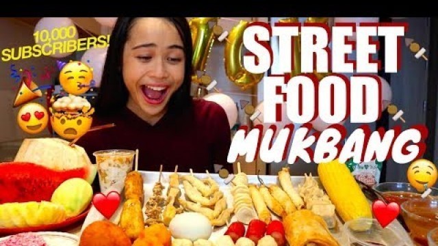 'FILIPINO STREET FOOD MUKBANG | Balut, Taho, Kwek Kwek, Fishball, Kikiam, etc!'