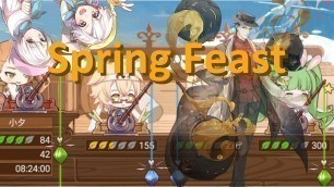 'Food Fantasy - Spring Feast Summons and NEW Fishing Hole'