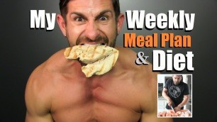 'Get LEAN & Build MUSCLE Diet Plan | My Weekly Meal Plan & Prep | Alpha M. Diet VLOG'