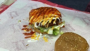 'Malaysian Street Food – Malaysian Street Burger [Big Lava Burgers@Taman Midah]'