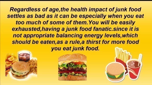 '★★★★Junk food  █ Healthy or not  █ About health★★★★'