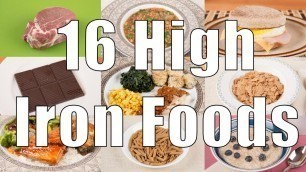 '16 High Iron Foods (700 Calorie Meals) DiTuro Productions'