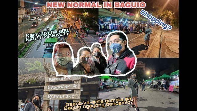 'BAGUIO DAY 1: FOODTRIP &  SHOPPING at NIGHT MARKET (NEW NORMAL!)'