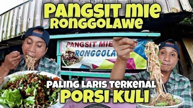 'KULINER PANGSIT MIE AYAM PALING TERKENAL -indonesian street food'