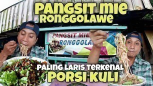 'KULINER PANGSIT MIE AYAM PALING TERKENAL -indonesian street food'