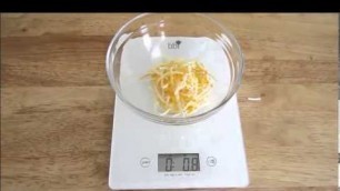 'How To Use A Kitchen Food Scale'