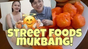 'KWEK KWEK + SQUID BALLS + KIKIAM STREET FOOD MUKBANG 