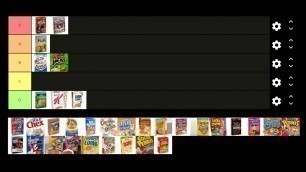 'Alex\'s Junk Food Tier List'