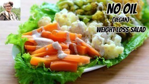 'Weight Loss Boiled Vegetable Salad Recipe For Dinner - Diet Plan To Lose Weight Fast -Skinny Recipes'