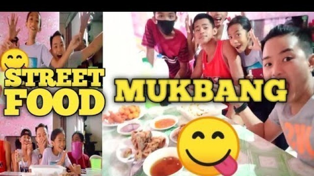 'STREET FOODS MUKBANG !! | Fish Ball ,kikiam,kwek kwek,calamaris Etc.'