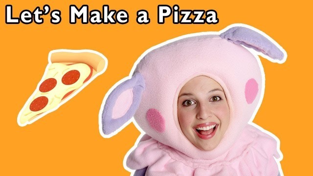 'Let\'s Make a Pizza + More | TASTY FOOD VIDEOS | Mother Goose Club Phonics Songs'