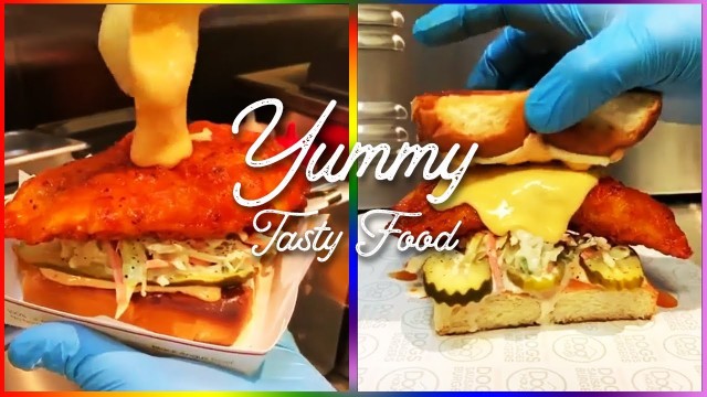 'Yummy Tasty Food | Cheese Burger Recipe | Oddly Satisfying Video Cooking Videos Street Food #shorts'