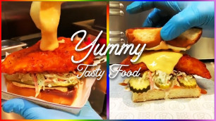 'Yummy Tasty Food | Cheese Burger Recipe | Oddly Satisfying Video Cooking Videos Street Food #shorts'