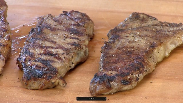 'Four Freeze Dried NY Strips, Four Different Ways & Finished On The Grill!'