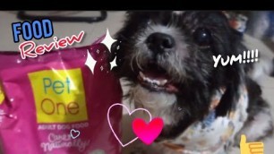 'FOOD REVIEW with Lexus : SALMON STEAK and Adult Dog Food from PET ONE'