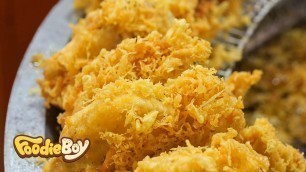 '인도네시아 바나나 튀김 / Pisang Goreng Crispy - Indonesian Street Food / 인도네시아 자카르타 길거리 음식'