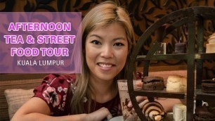 'Chocolate Afternoon Tea and Jalan Alor Street Food Tour KUALA LUMPUR  | WATCH ME EAT | CECILIA VOUNG'