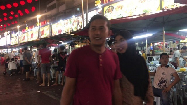 'A typical night life on Jalan Alor street, Kuala Lumpur, Malaysia. A walk-through.'