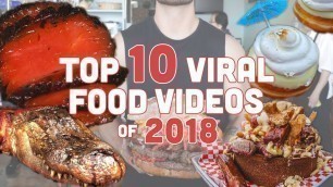 'Top 10 Viral Food Videos'