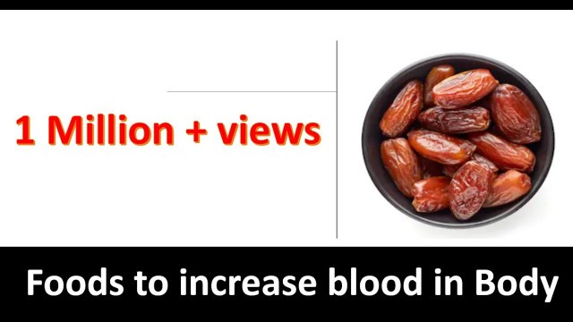 'Top 10 Foods  To Increase  Hemoglobin In Our Blood'