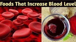 'How to increase Blood level In Body | Increase Hemoglobin Fast | Body & Beauty'