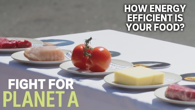 'How Energy Efficient Is Your Food? | Fight For Planet A'