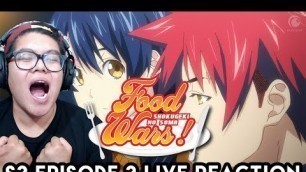 'Moon Festival | Food Wars! The Third Plate Episode 3 Live Reaction (Shokugeki no Soma)(食戟のソーマ)'