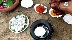 'Prawn ghee roast/Miniature cooking/sea food/ Mini sea kitchen/tiny foods/இறால் வறுவல்/E#06'