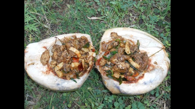 'Cooking Tender Coconut Chicken in My Village - Farm Fresh Tender - Food Money Food'