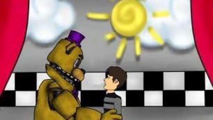 '(dc2/fnaf) hot food but its fredbear instead of Michael rosen'