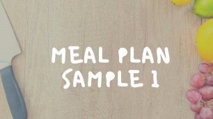 'Actual Meal Planning // Food Exchange - Filipino'