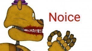 'Hot food, but its Fredbear instead of Michael Rosen'