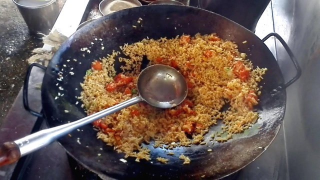 'Indian Street Food \" GOBHI FRIED RICE  \" -  -- By Mumbai Street Chef -- GOBI'